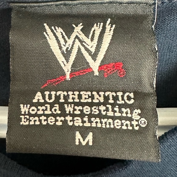 WWE WrestleMania XXVII Graphic T-Shirt Size M Navy Wrestling Fan Tee Cotton - Picture 4 of 6